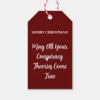 Engraçado Feliz Natal Teoria da Conspiração Dotada