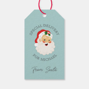 Etiqueta Para Presente Entrega Especial De Natal Do Papai Noel