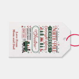 Etiqueta Para Presente Entrega Noturna Aprovada pelo Papai Noel