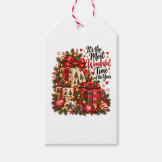 Etiqueta Para Presente Época Mais Maravilhosa Presentes de Natal e Laços