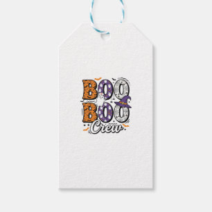Etiqueta Para Presente Equipe Boo Enfermeira Design de Camisa Vintage de 