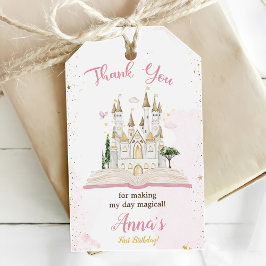 Etiqueta Para Presente Era Uma Vez Princesa Festa de 1º Aniversário