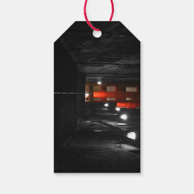 Etiqueta Para Presente Escadaria Gótica (Frente)