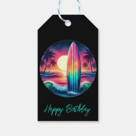 Etiqueta Para Presente Escape do surfboard