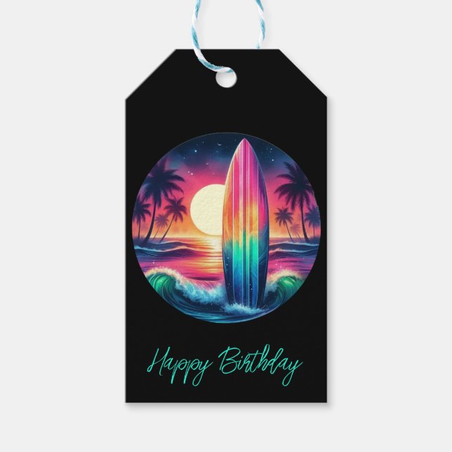 Etiqueta Para Presente Escape do surfboard (Frente)