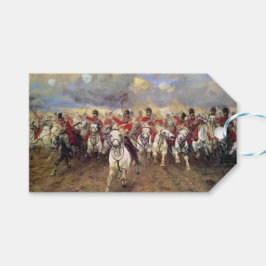 Etiqueta Para Presente Escócia Para Sempre (Oficiais de Cavalaria) (Milit