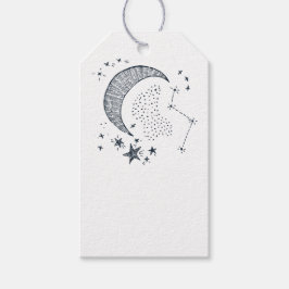 Etiqueta Para Presente Escrito no Chá de fraldas dos Casais das Estrelas