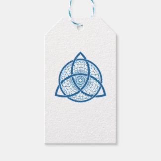 Etiqueta Para Presente Espiral do Nó Celta