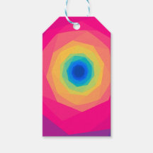 Espiral Rosa E Amarelo