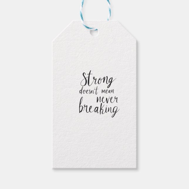 Etiqueta Para Presente Espírito Isolável (Frente)