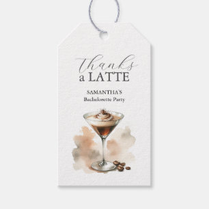 Etiqueta Para Presente Espresso Martini Testemunhas De Favor