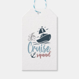 Etiqueta Para Presente Esquadrão Crucero