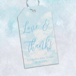 Etiqueta Para Presente Estamos no Chá de fraldas Cloud Nine