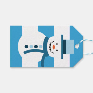 Etiqueta Para Presente Estou sonhando com um boneco de neve de inverno br