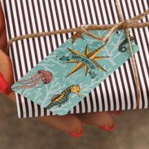 Estrela Náutica Animal do Oceano Teal