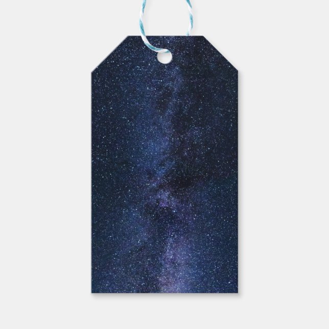 Etiqueta Para Presente Estrelas na Via Látea (Frente)