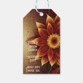 Etiqueta Para Presente Eternal Bloom: Uma Celebração do Amor por Eterno