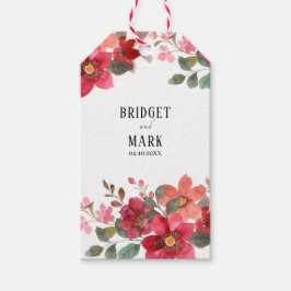 Etiqueta Para Presente Eterno Red Wedding