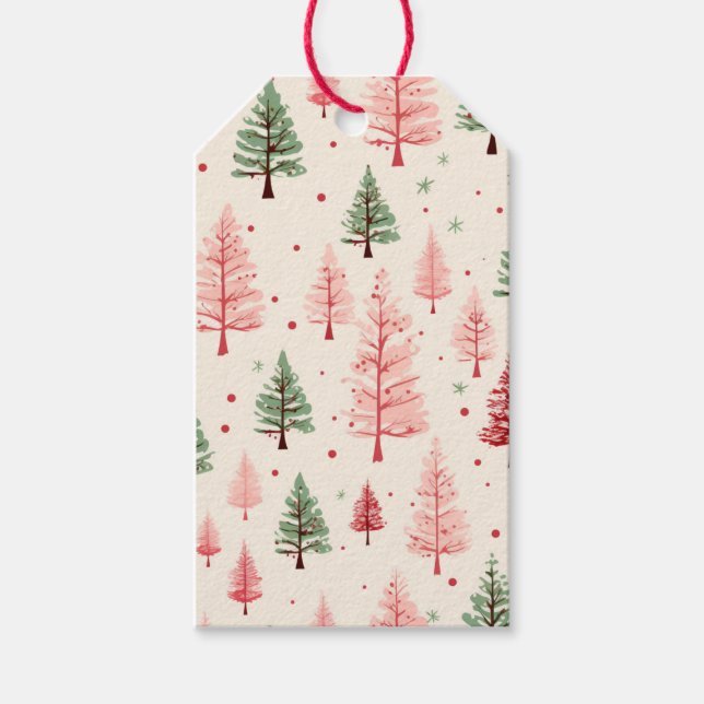 Etiqueta Para Presente Etiqueta de Natal Presente  (Frente)