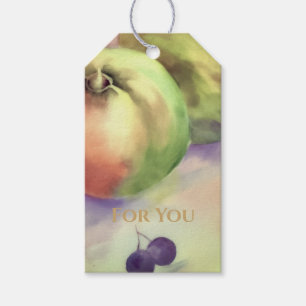 Etiqueta Para Presente Etiqueta de Presente Colheita de Maçãs e Uvas   Fr