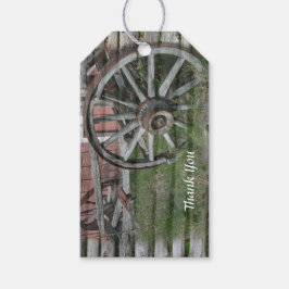 Etiqueta Para Presente Etiqueta de Presente da Roda do Vagão Russo do Est