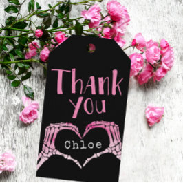 Etiqueta Para Presente Etiqueta de presente de agradecimento de aniversár