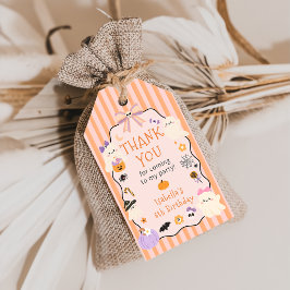 Etiqueta Para Presente Etiqueta de presente de aniversário de fantasma de