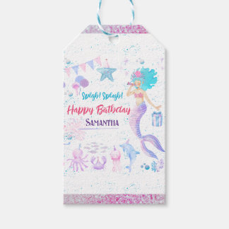 Etiqueta Para Presente Etiqueta de Presente de Aniversário Feliz