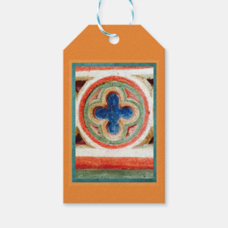 Etiqueta Para Presente Etiqueta de presente de azulejo espanhol