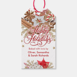 Etiqueta Para Presente Etiqueta de Presente de Biscoitos de Natal Persona