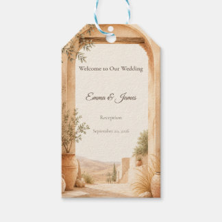 Etiqueta Para Presente Etiqueta de presente de boas-vindas Boho