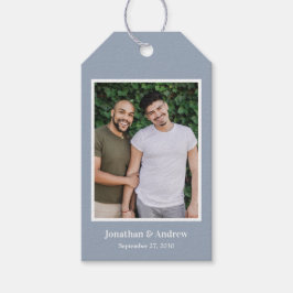Etiqueta Para Presente Etiqueta de Presente de Casamento LGBTQ Foto