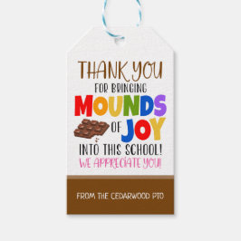 Etiqueta Para Presente Etiqueta de presente de chocolate doce