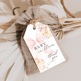 Etiqueta Para Presente Etiqueta De Presente De Chuvada De Bebê Arco Rosa 