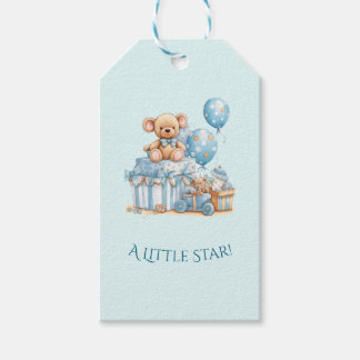 Etiqueta Para Presente Etiqueta de Presente de Favor de Chá de Bebê Urso