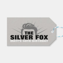 Etiqueta de presente de festa de aniversário mascu