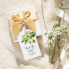 Etiqueta Para Presente Etiqueta de Presente de Lemon Greenery