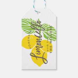 Etiqueta Para Presente Etiqueta de presente de Limoncello, caseiro