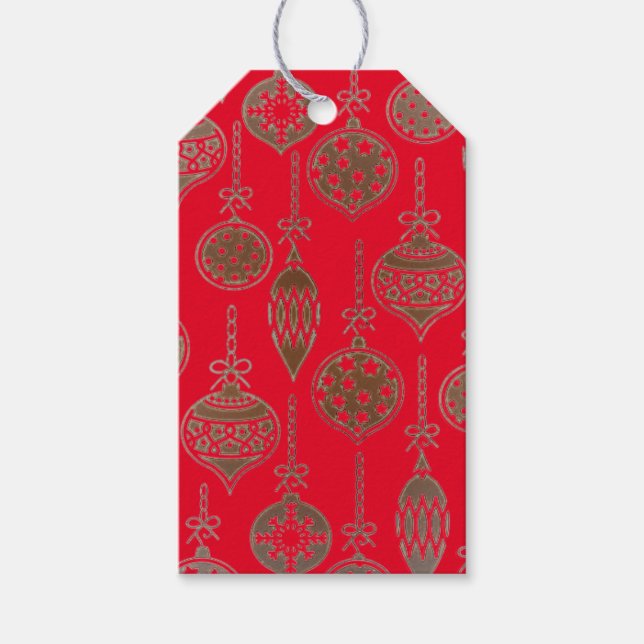 Etiqueta Para Presente Etiqueta de presente de Natal (Frente)