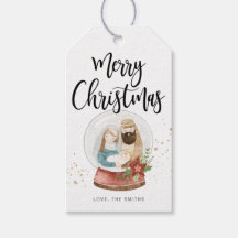 Etiqueta de presente de Natal