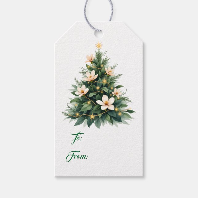 Etiqueta Para Presente Etiqueta de Presente de Natal  (Frente)