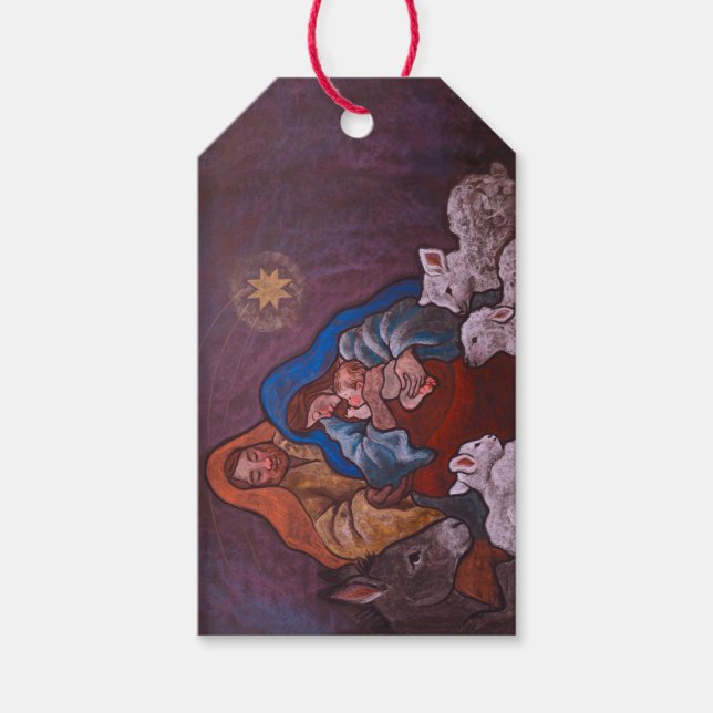 Etiqueta Para Presente Etiqueta de presente de Natal (Frente)