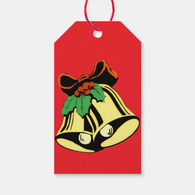 Etiqueta Para Presente Etiqueta de presente de Natal (Frente)