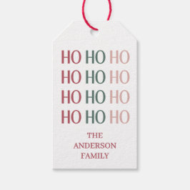 Etiqueta Para Presente Etiqueta de Presente de Natal Alegre Festiva