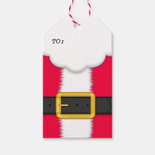 Etiqueta Para Presente Etiqueta de presente de Natal com terno de Papai N