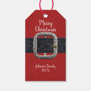 Etiqueta Para Presente Etiqueta de presente de Natal de Papais noeis