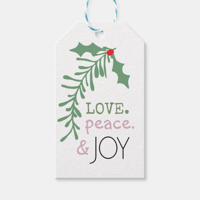 Etiqueta Para Presente Etiqueta de presente de Natal. Etiqueta de Natal,  (Frente)