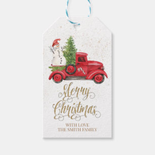 Etiqueta Para Presente Etiqueta de presente de Natal feliz, Etiqueta de t