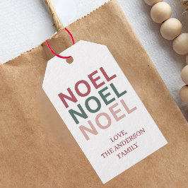 Etiqueta Para Presente Etiqueta de Presente de Natal Festivo