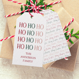 Etiqueta Para Presente Etiqueta de Presente de Natal Festivo